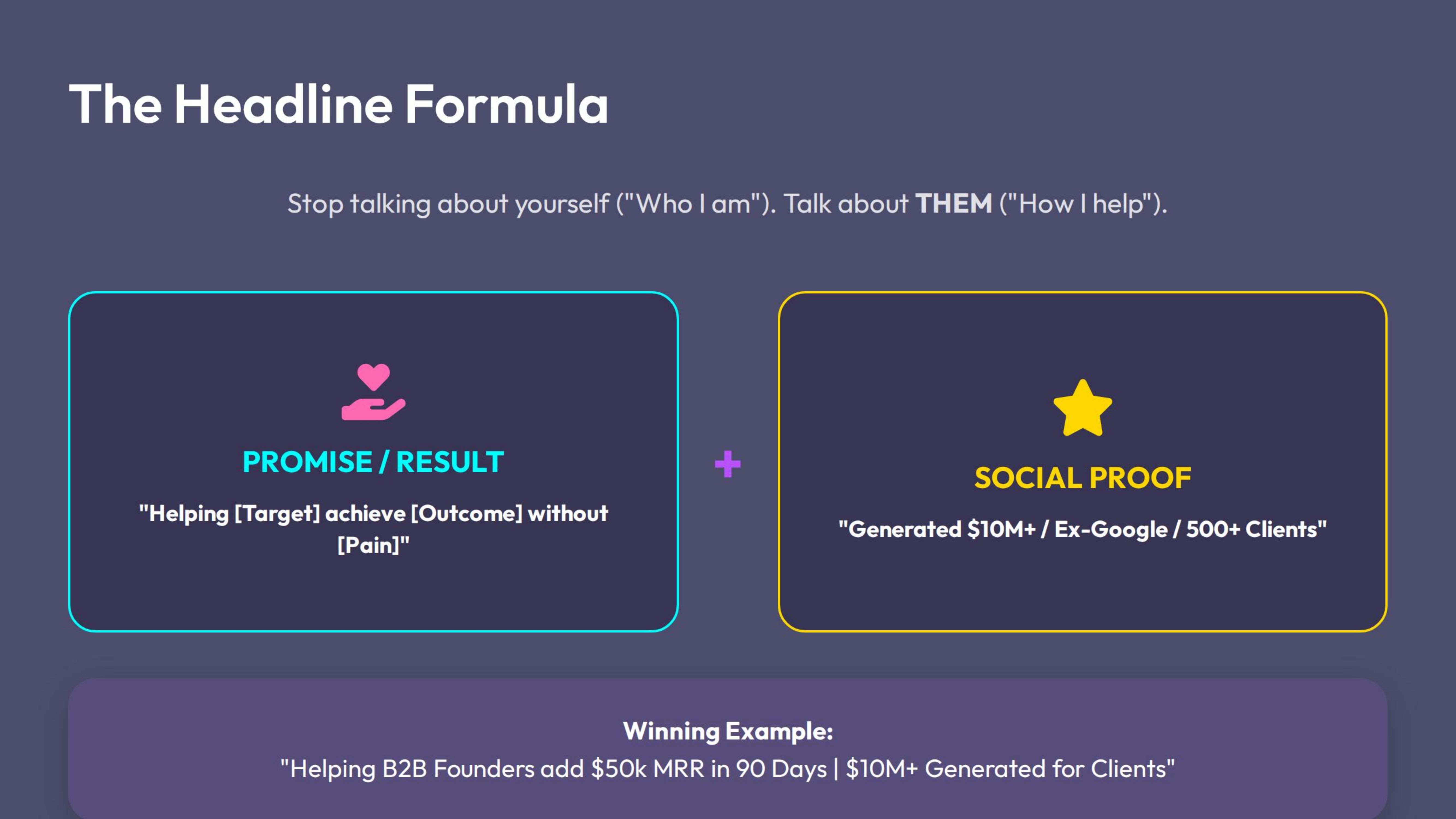 The Headline Formula - Stop Being Invisible