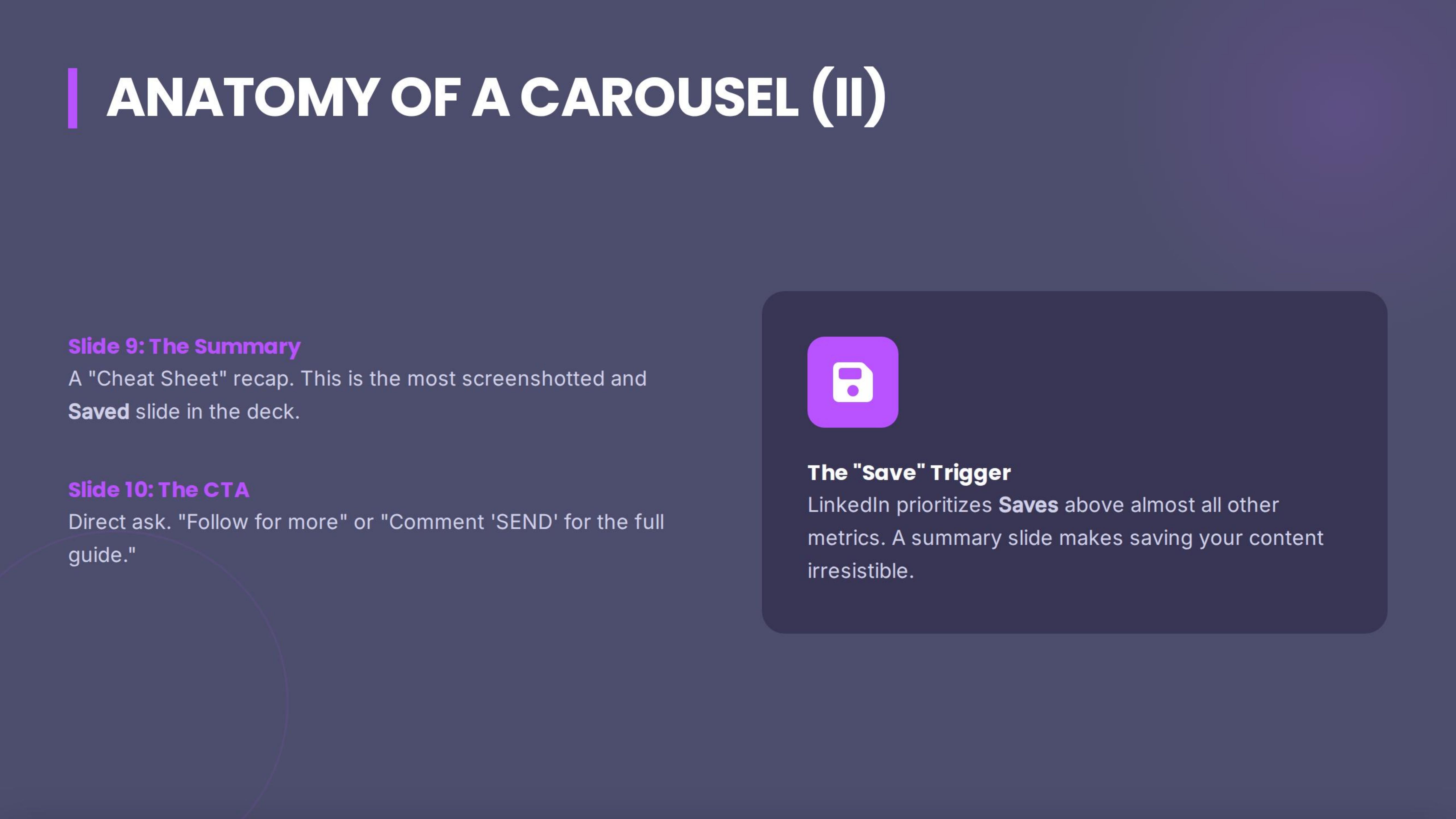 Anatomy of a Carousel