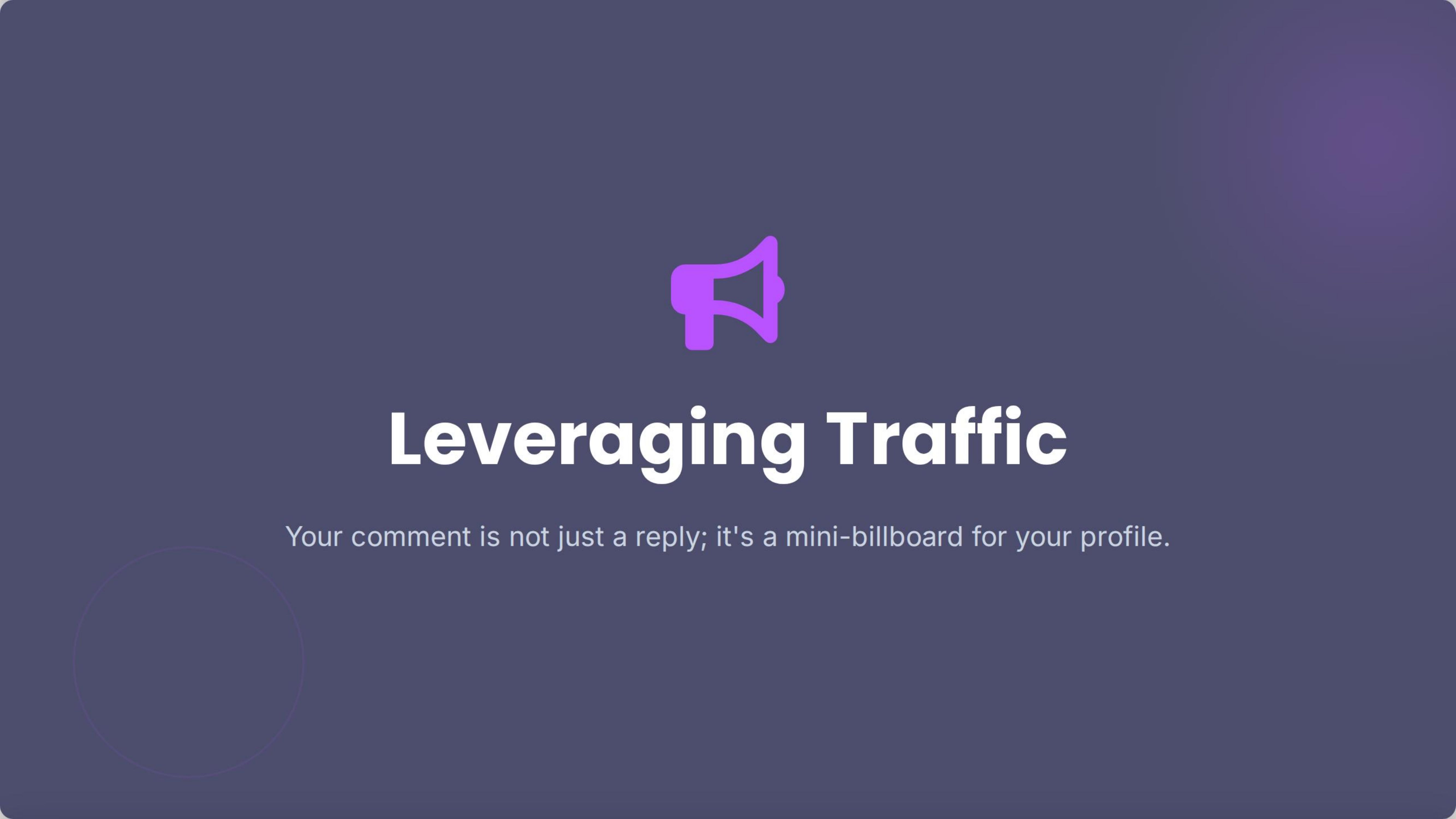 Fn Leveraging Traffic Your