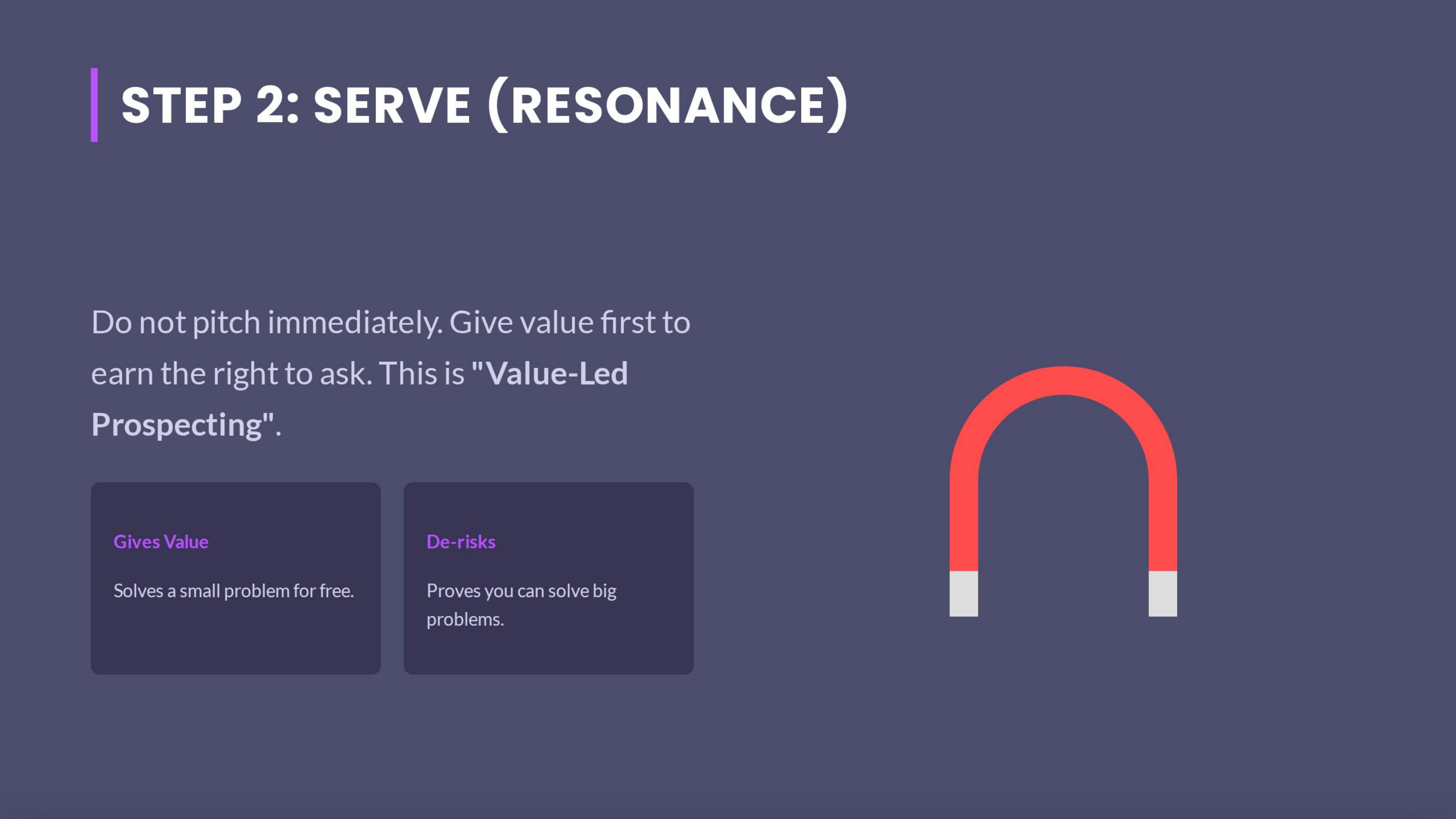 Step 2 Serve Resonance