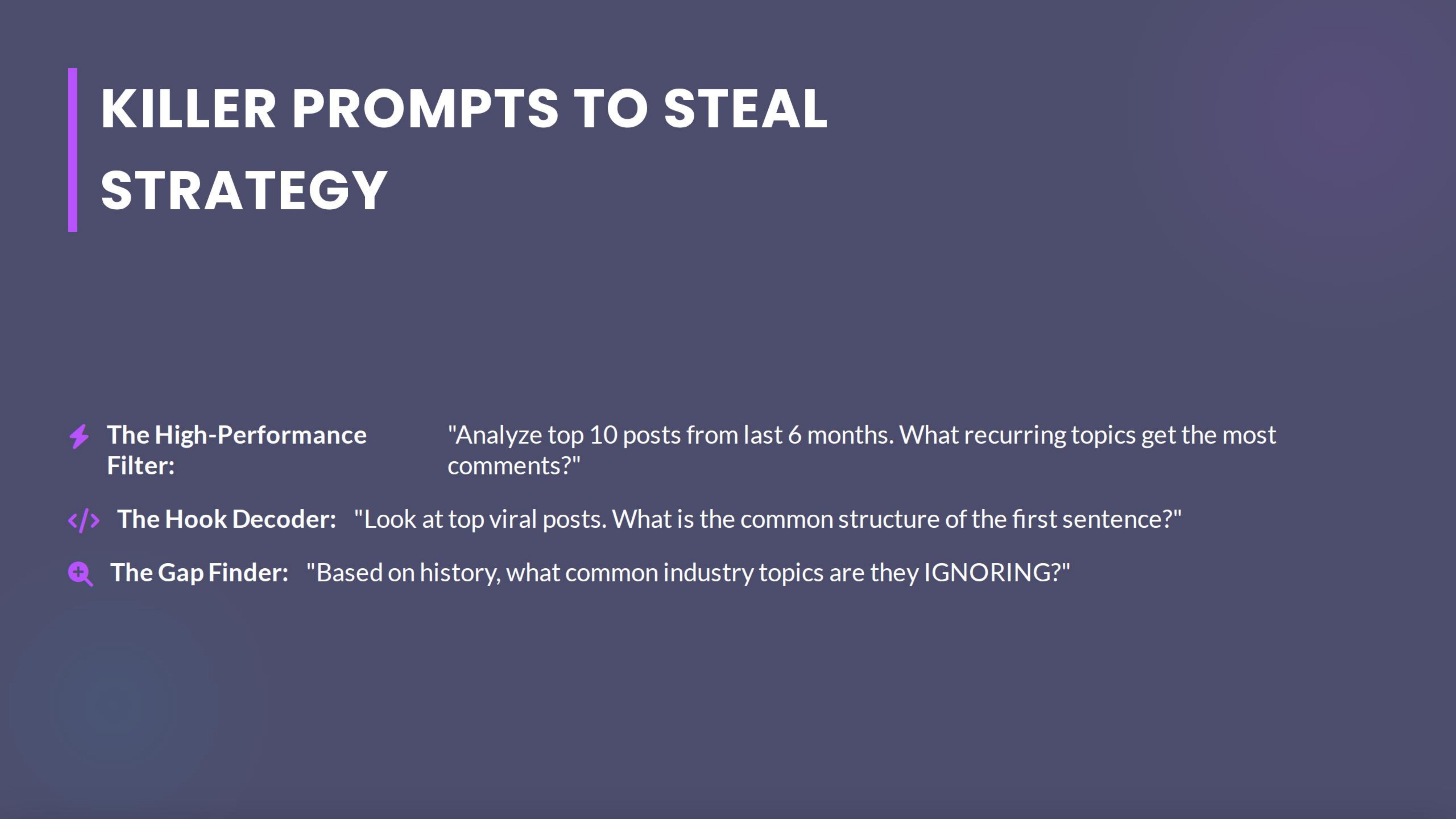 Killer Prompts To Steal